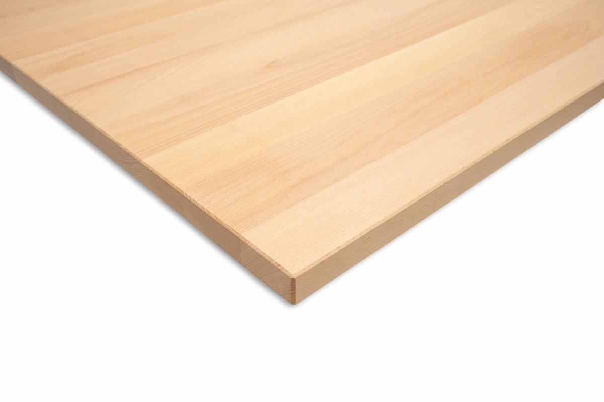 Universelle Schreibtischplatte Active – 140x80 Cm, Sandesche-Furnier, 2,5 Cm Dick, Von Narbutas