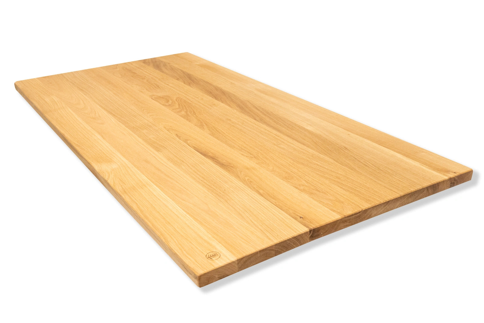 Massivholz Tischplatte Kiefer Unbehandelt - 110x60x2.5 Cm, Rustikal, Mit Abgerundeten Ecken, Ideal Für Tische, Regale Oder DIY-Projekte
