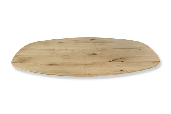 Tischplatte Eiche | Dänisch Oval